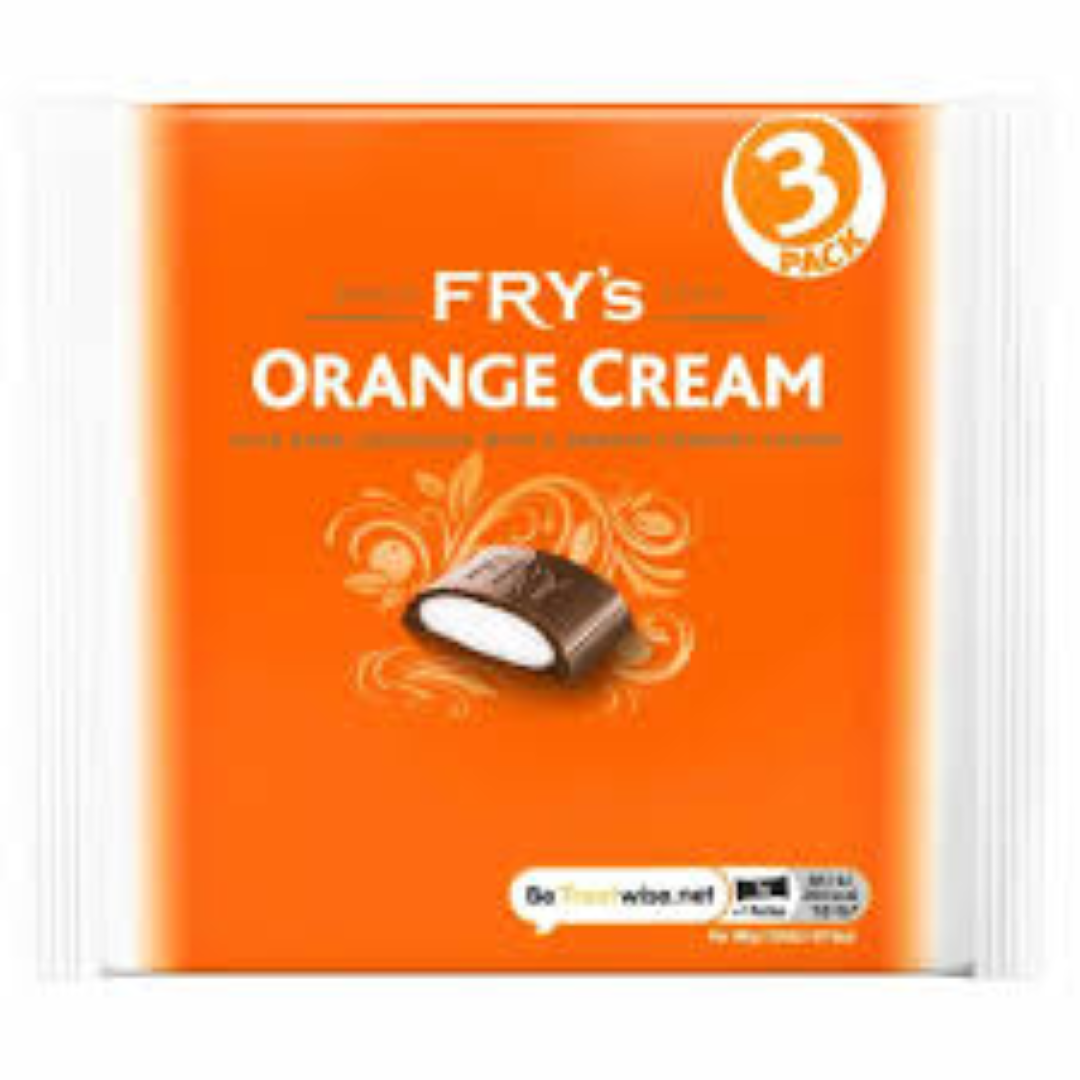 FRY'S ORANGE CREAM 3PK 147G